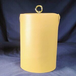Vintage Georges Briard Leather Look Ice Bucket
